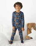 Template Bamboo Two Piece Long Sleeve Pyjamas Set