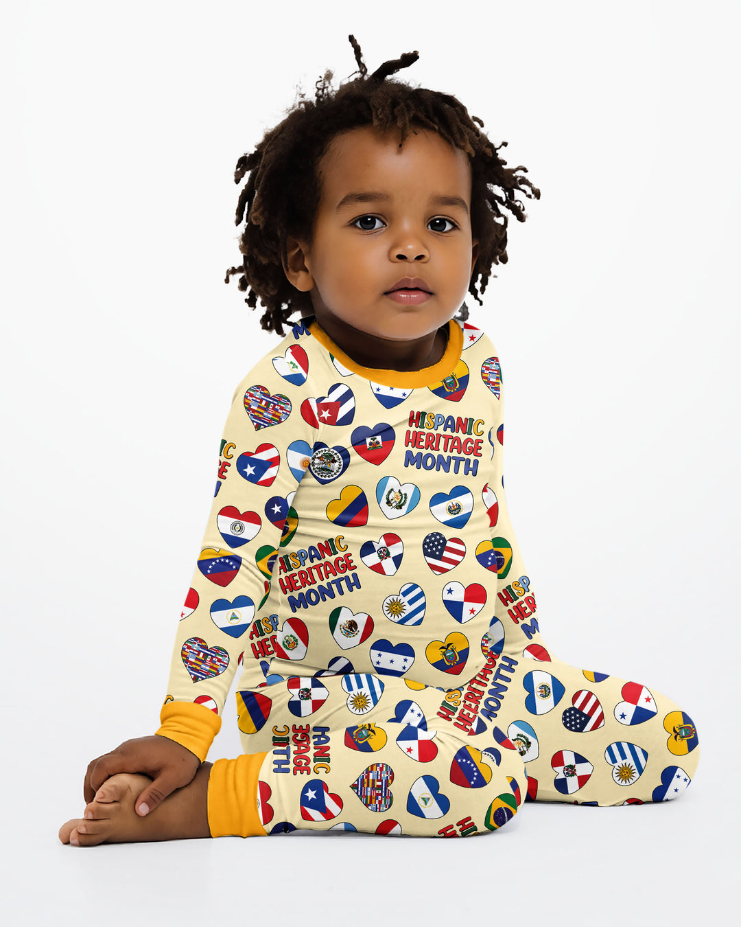 Template Bamboo Two Piece Long Sleeve Pyjamas Set