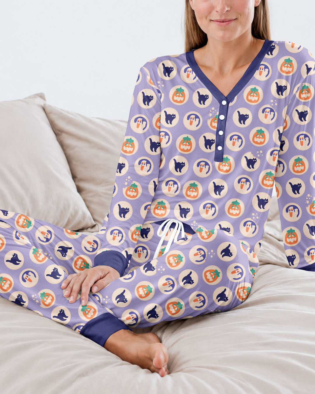 Boo Crew Bamboo Women Pajama Set