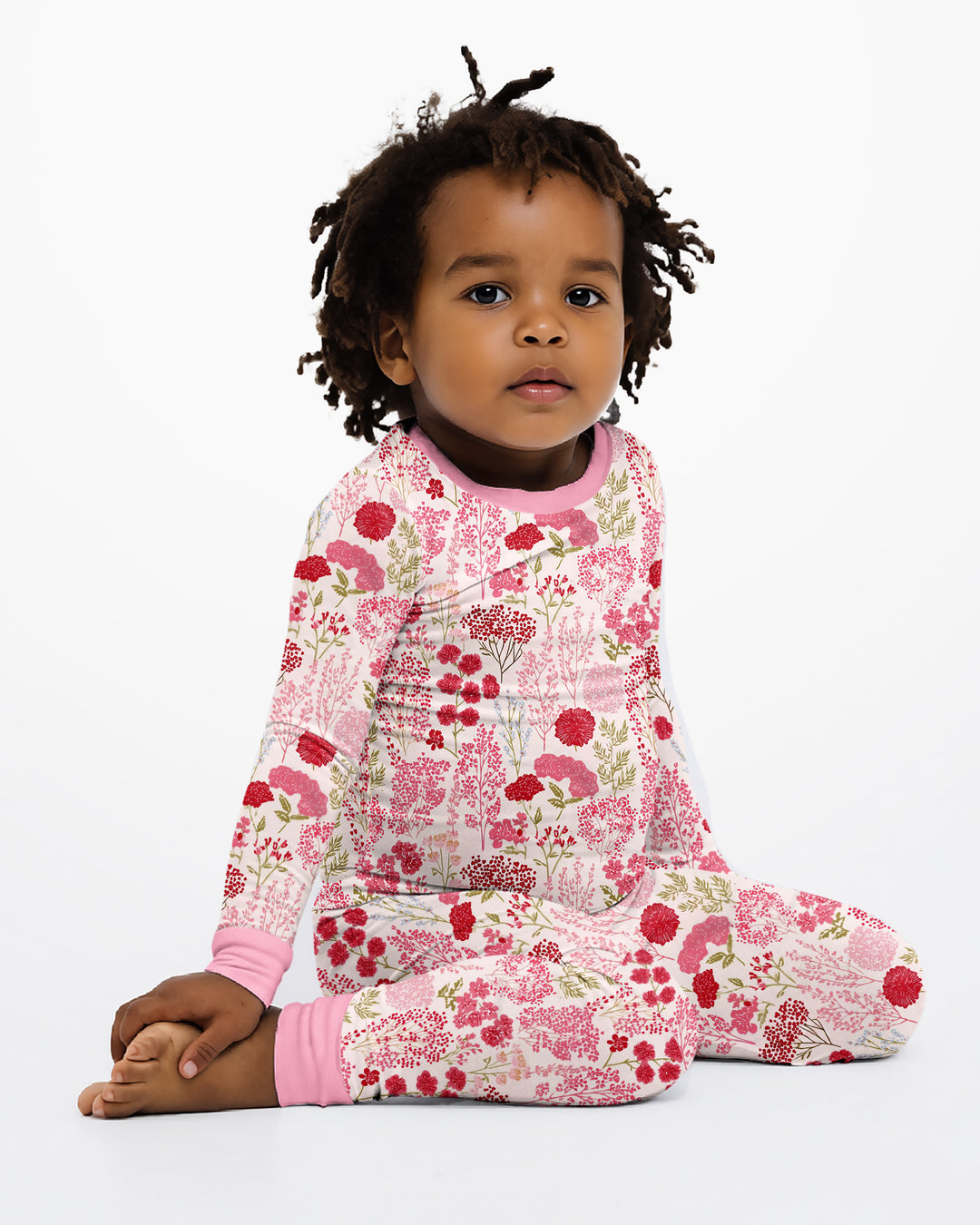 Template Bamboo Two Piece Long Sleeve Pyjamas Set