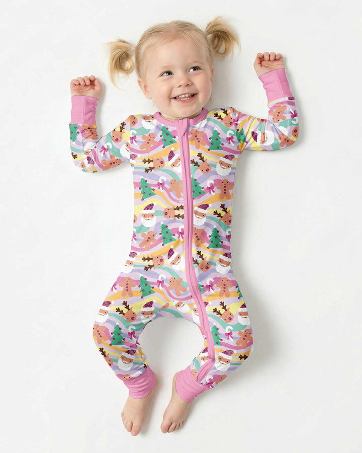 Whimsical Christmas Wonderland Bamboo Convertible Zippy