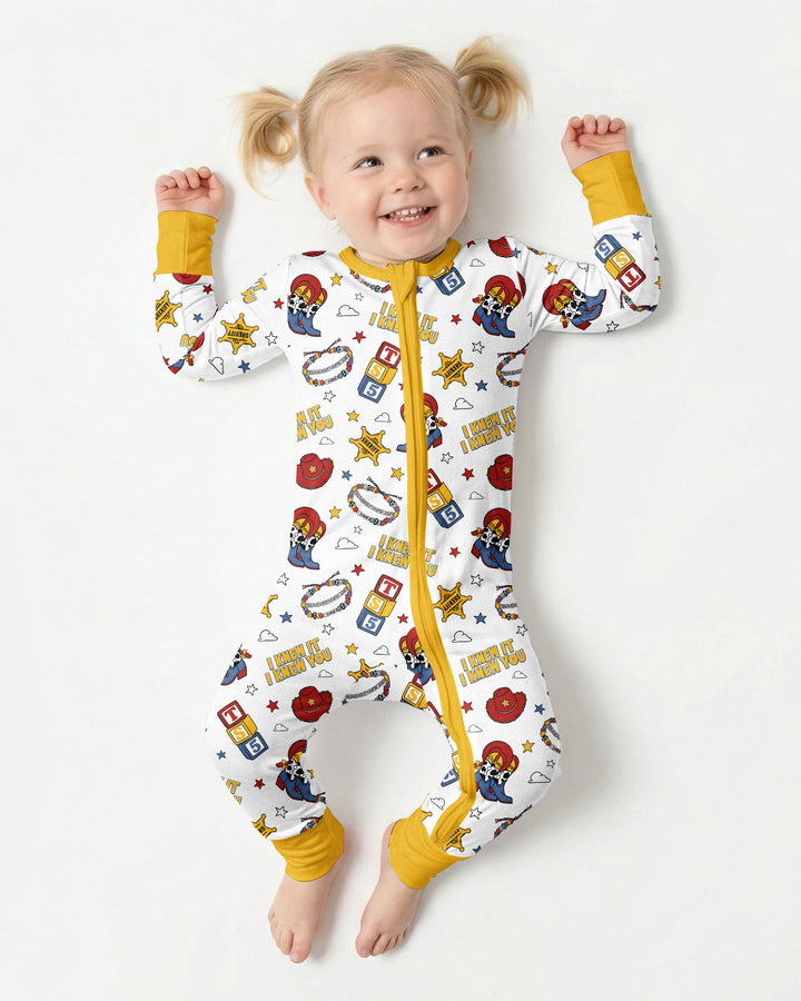 Little Cowgirl Bamboo Convertible Zippy