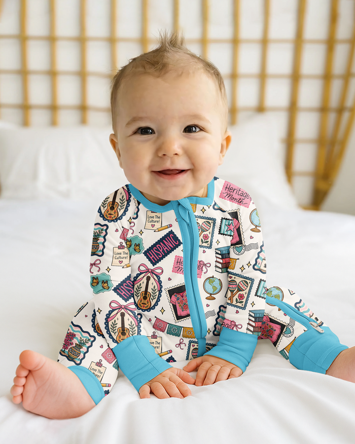 Happy Hispanic Heritage Month Bamboo Convertible Zippy