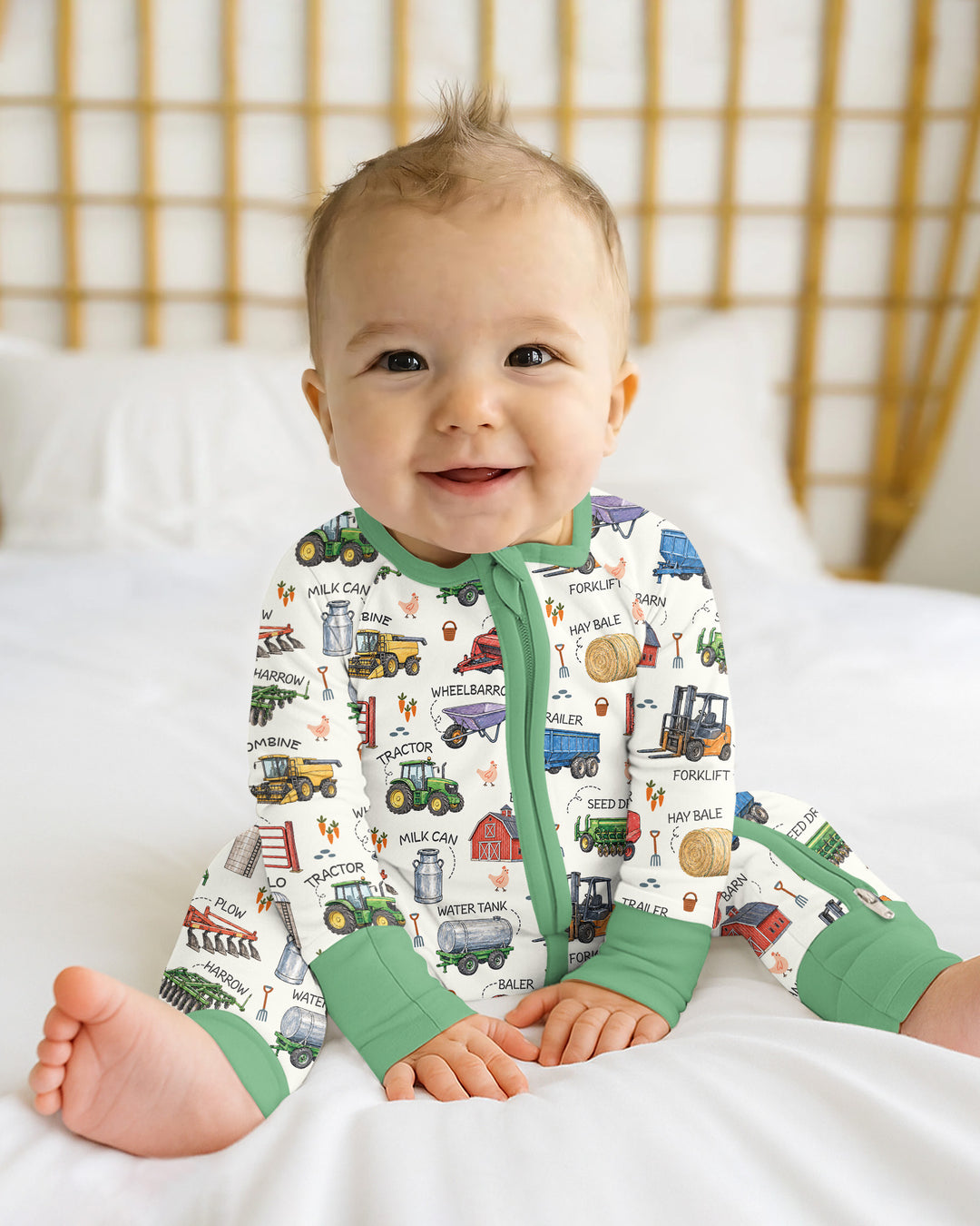 Little Farmer Bamboo Convertible Zippy