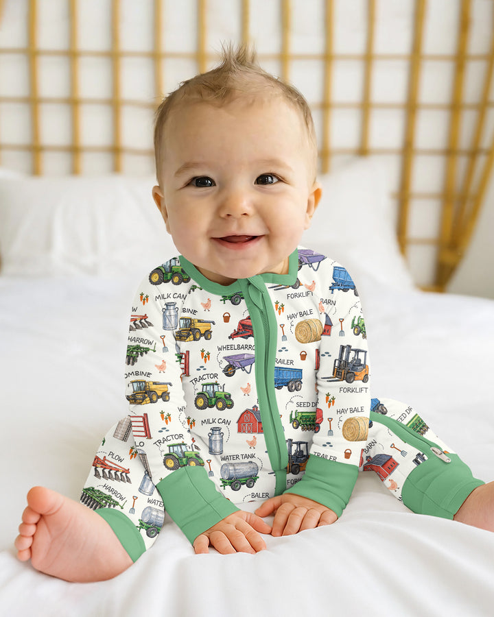 Little Farmer Bamboo Convertible Zippy