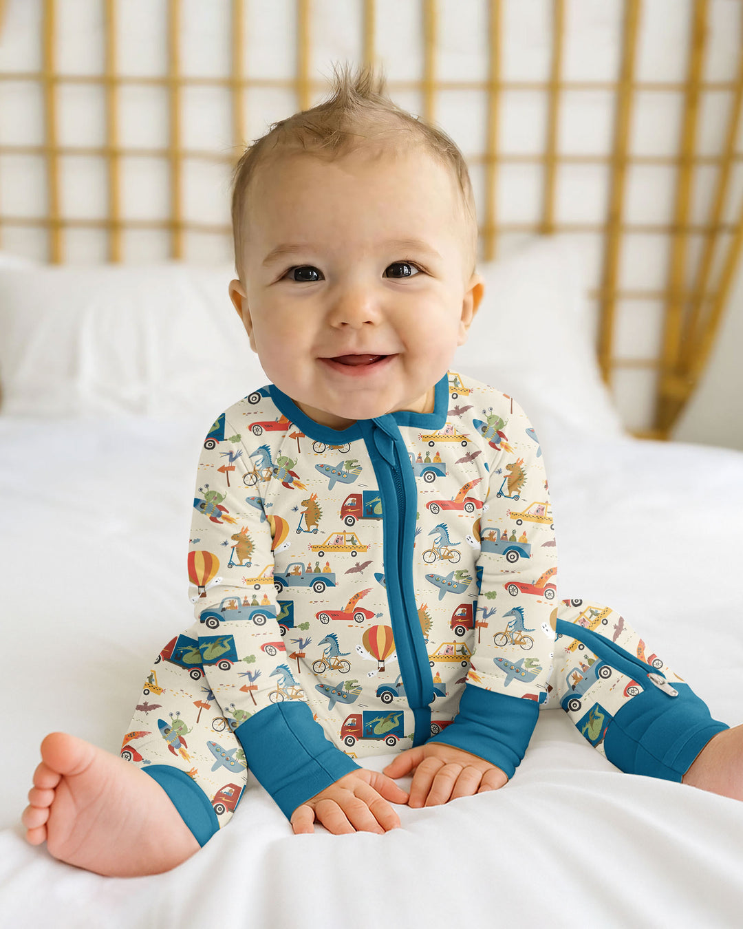Monsters on the Move Bamboo Convertible Zippy
