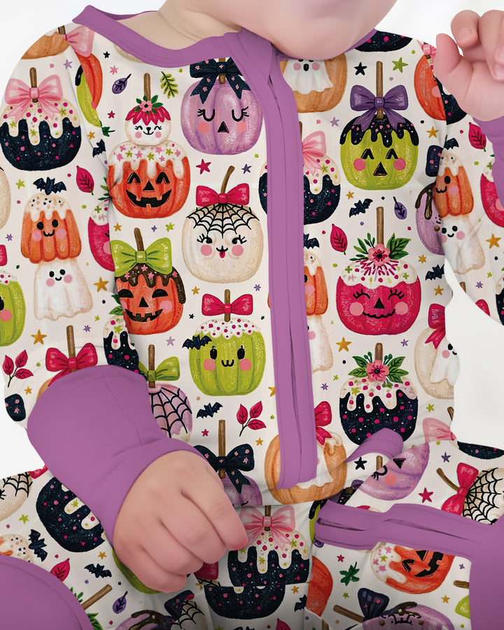 Cute Halloween Candy Apples Bamboo Convertible Zippy