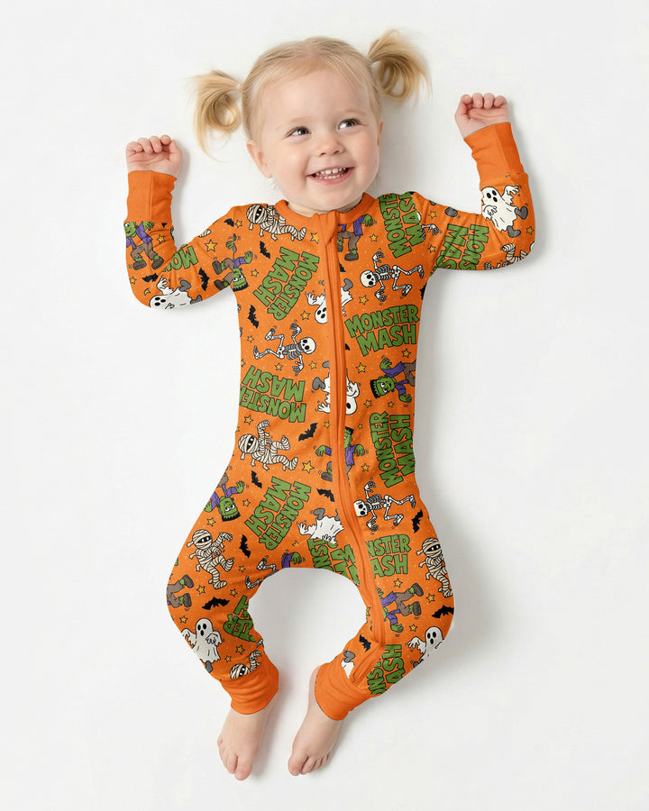 Monster Mash Halloween Bamboo Convertible Zippy