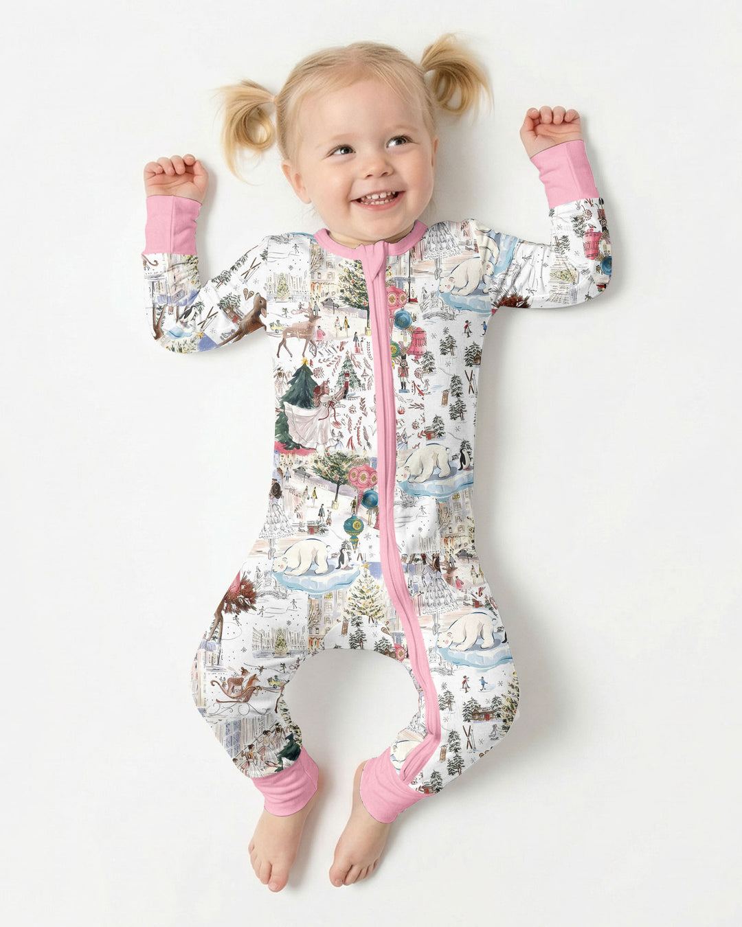 Enchanted Winter Wonderland Bamboo Convertible Zippy