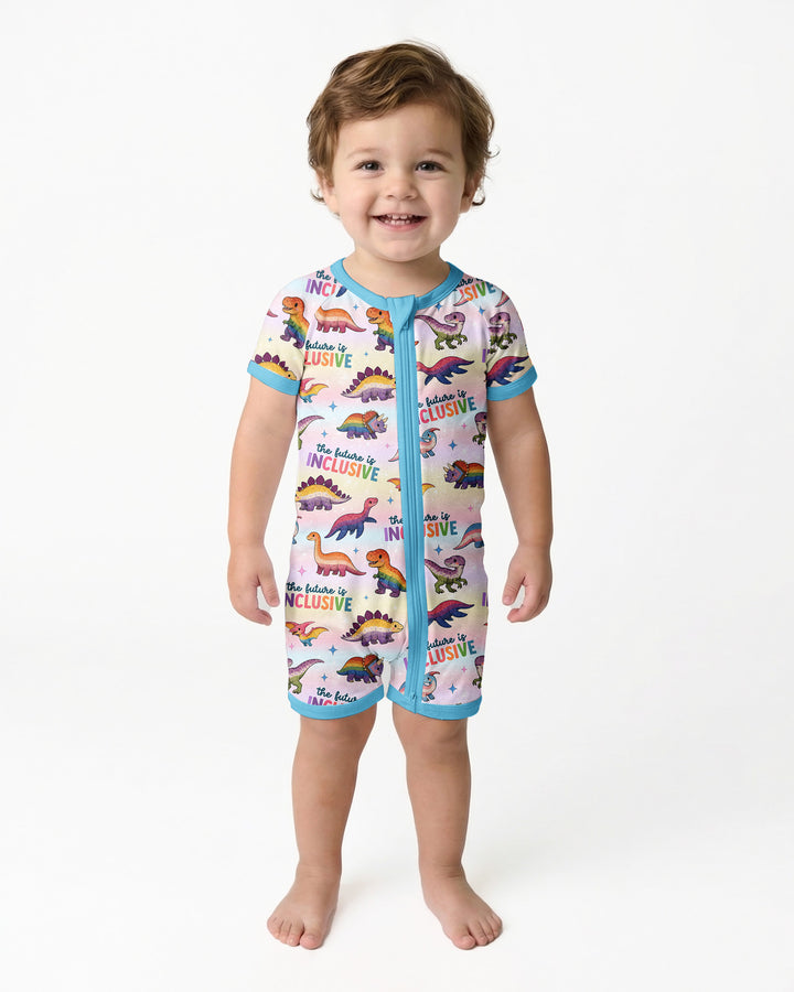 The Future is Inclusive Bamboo Shorty Zippy