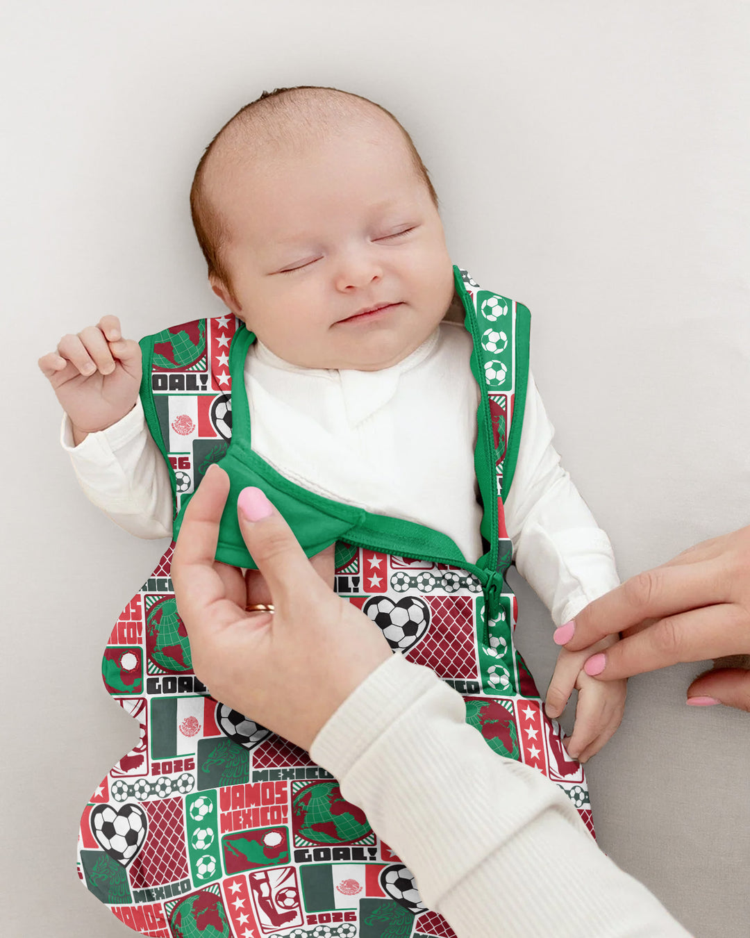World Soccer Vamos Mexico Bamboo Sleep Bag