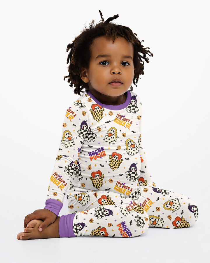 Template Bamboo Two Piece Long Sleeve Pyjamas Set