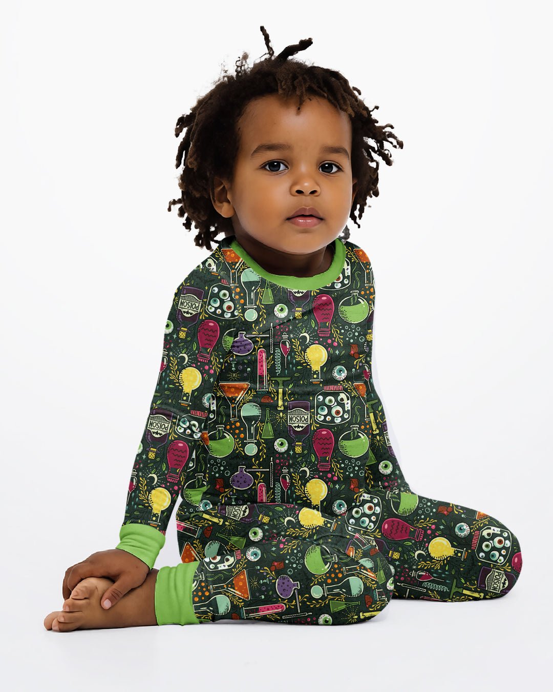 Mad Science Bamboo Two Piece Long Sleeve Pajama Set