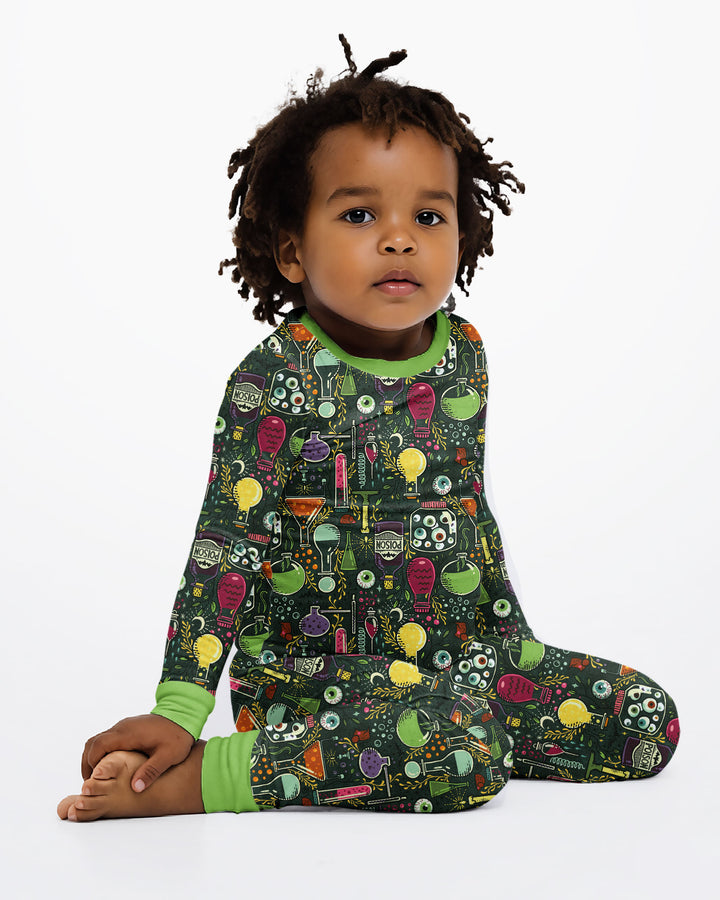 Mad Science Bamboo Two Piece Long Sleeve Pajama Set