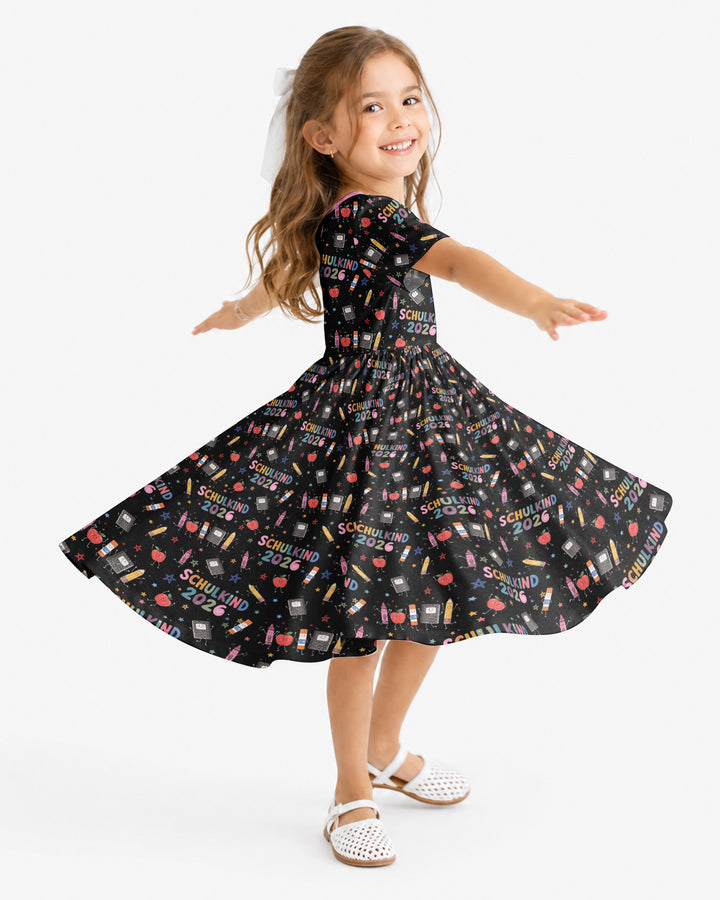 First Day Fun 2026 Bamboo Twirl Dress