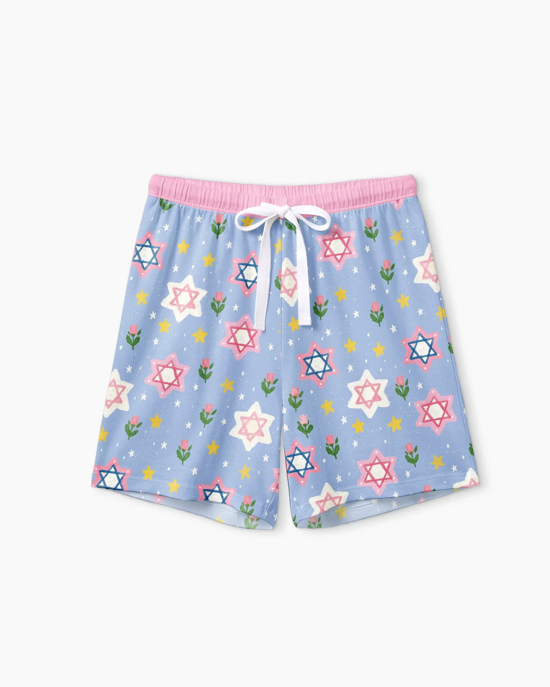 Starry Bloom Blessings Family Matching Bamboo Women Short Sleeve Short Pajama Set
