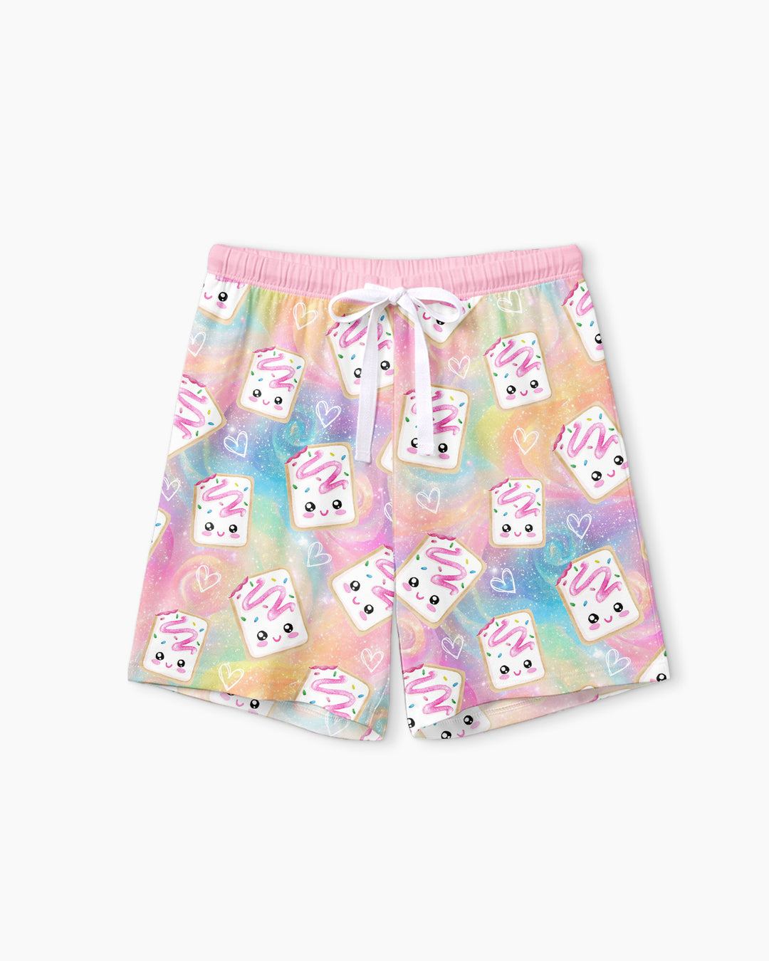 Kawaii Sprinkle Pastry  Bamboo Women Short Sleeve Short Pajama Set