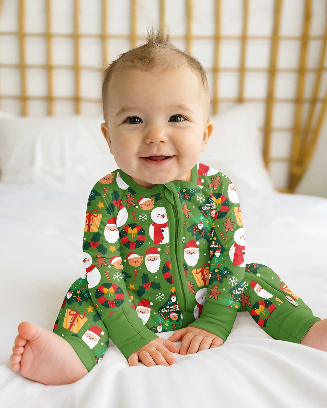 Snowmen Funny  Bamboo Convertible Zippy