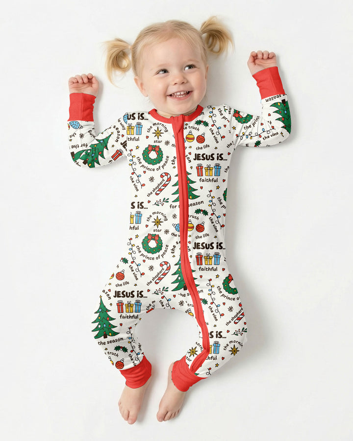 Christmas Jesus Is... Bamboo Convertible Zippy