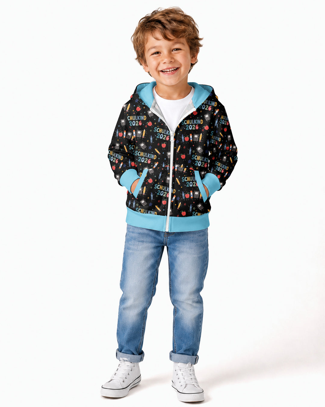 First Day Fun 2026 Bamboo Zip Hoodie