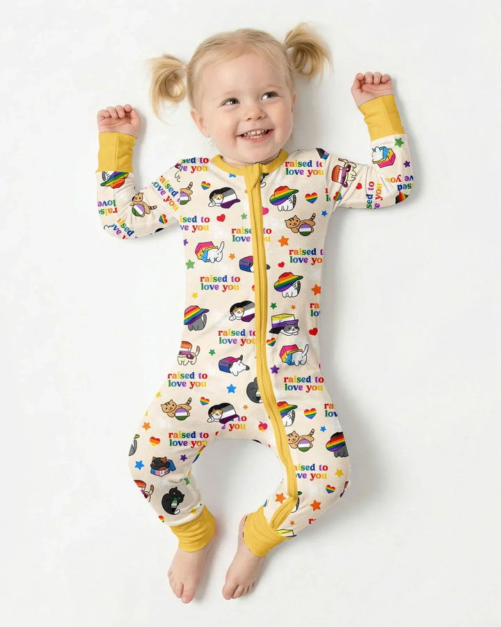 Rainbow Paws Family Matching Bamboo Convertible Zippy