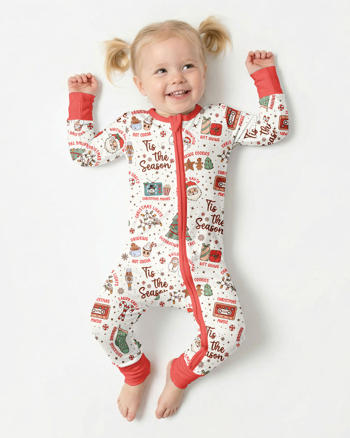 Tis The Season Retro Christmas Bamboo Convertible Zippy