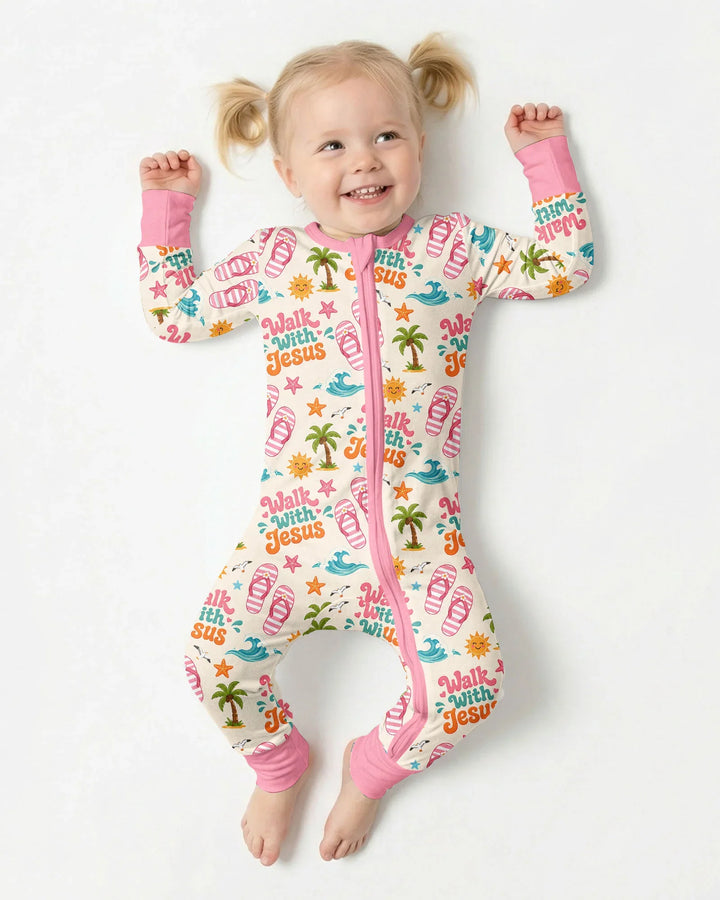 Groovy Summer Walk With Jesus Bamboo Convertible Zippy