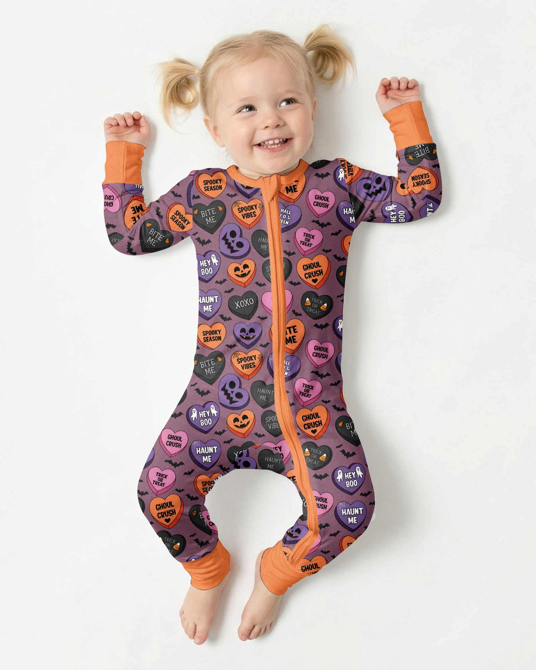 Candy Hearts Halloween Convertible Zippy