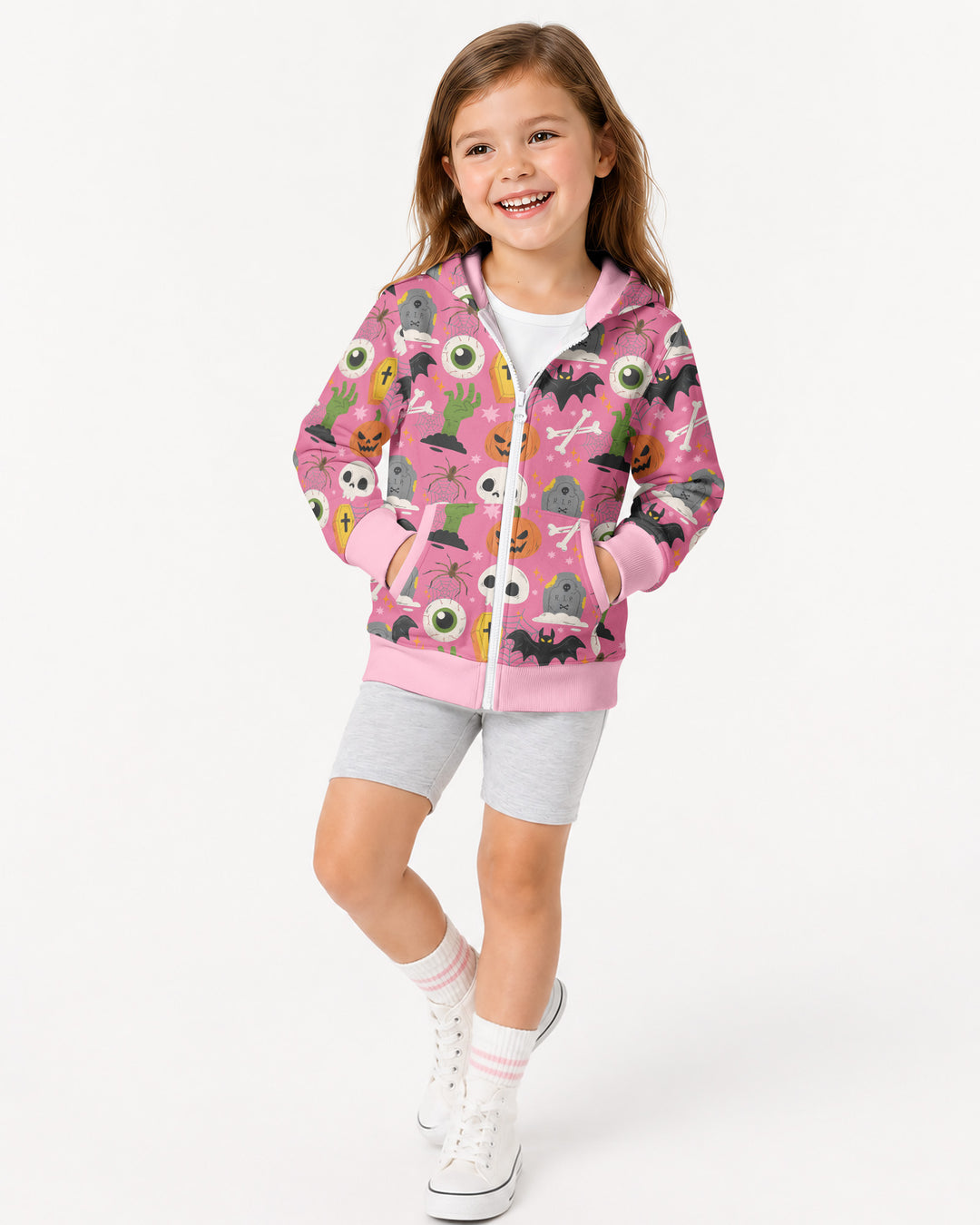 Little Monsters Bamboo Zip Hoodie