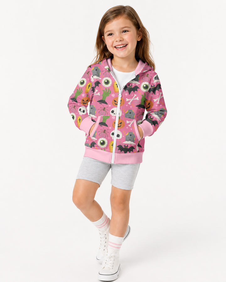 Little Monsters Bamboo Zip Hoodie
