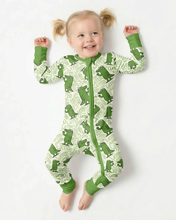 See you later, alligator! Bamboo Convertible Zippy