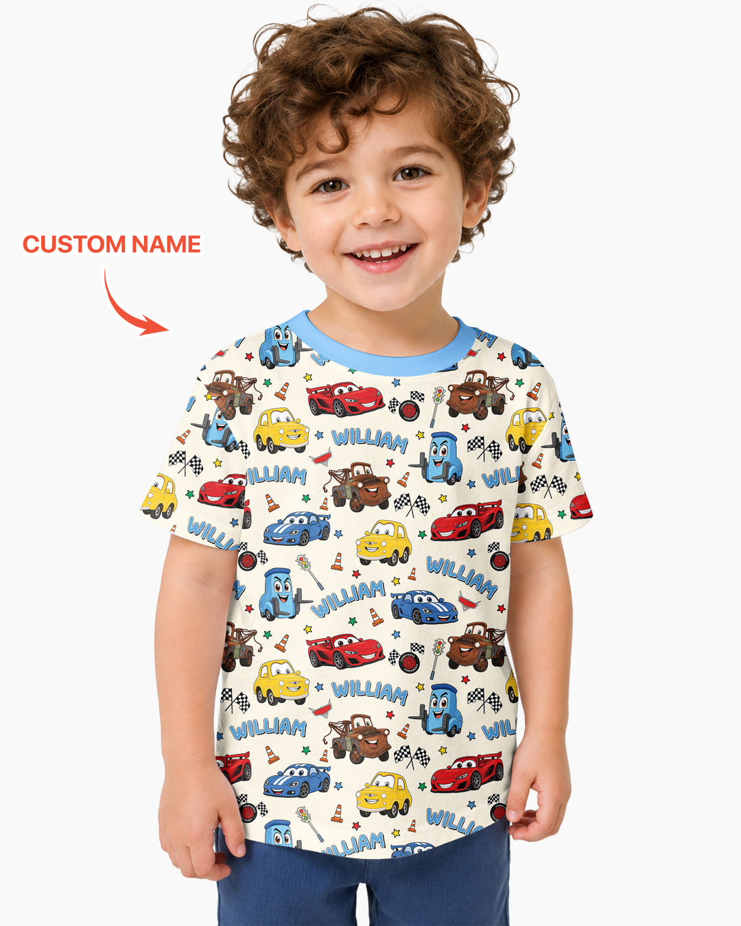 Car Movie Bamboo Crewneck T-Shirt