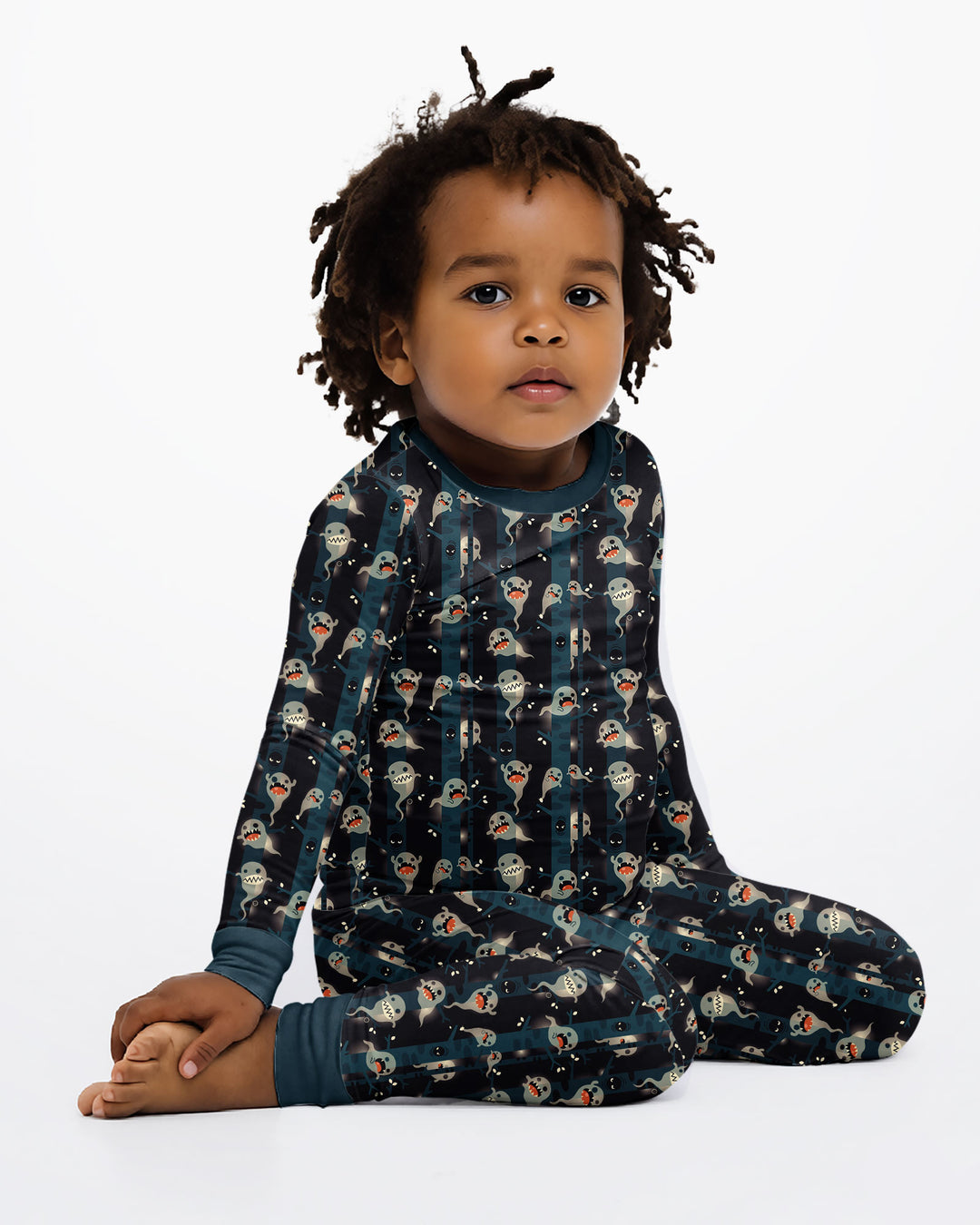 Scared yet Bamboo Two Piece Long Sleeve Pajama Set