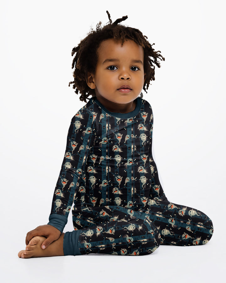Scared yet Bamboo Two Piece Long Sleeve Pajama Set