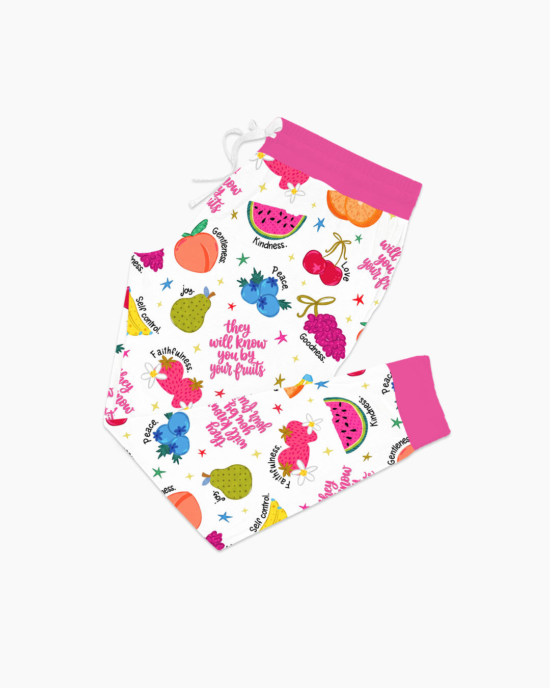 They Will Know You By Your Fruits Bamboo Women Pajama Set