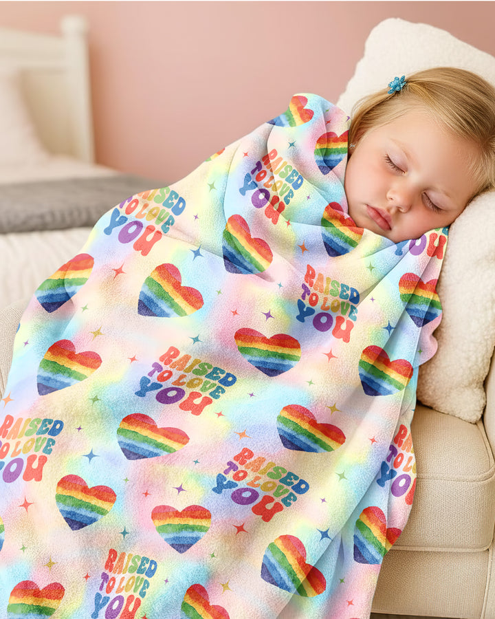 Raised To Love You Bamboo Blanket