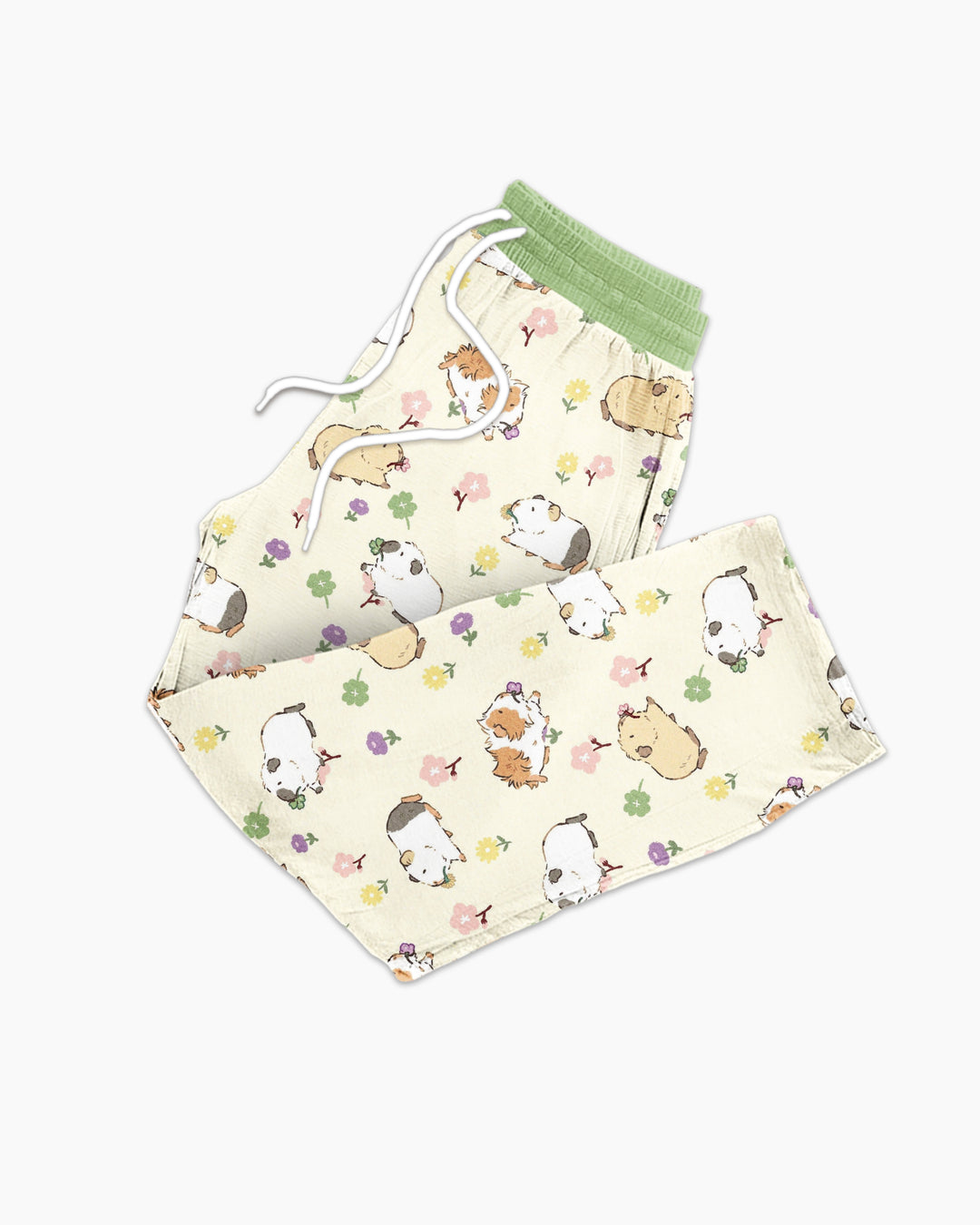 Guinea Pig Garden Bamboo Men's Pajama Set