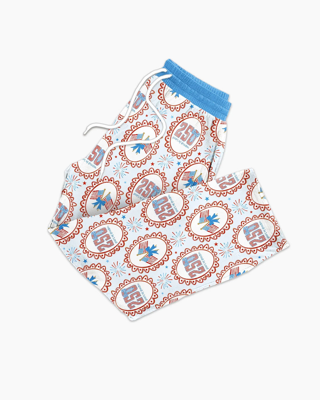 Patriotic Coquette Bamboo Men's Pajama Set