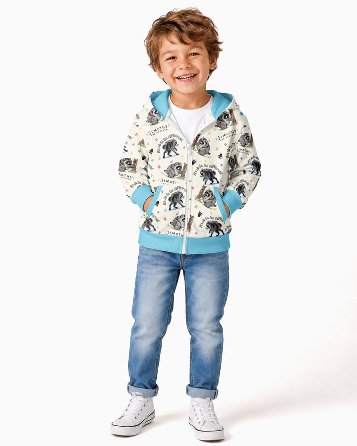 It's Okay to be Jimothy Bamboo Zip Hoodie