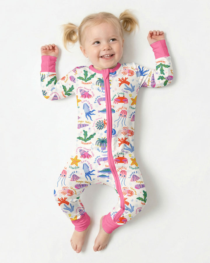 Tide Pool Pals Bamboo Convertible Zippy
