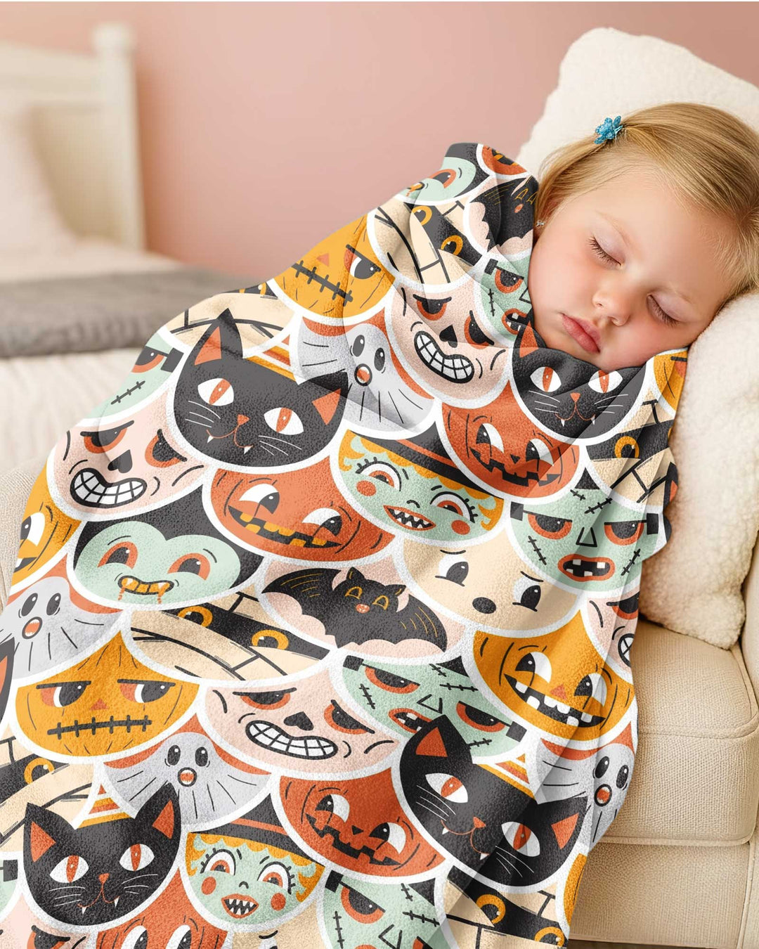 Monster Mash-Up Bamboo Blanket