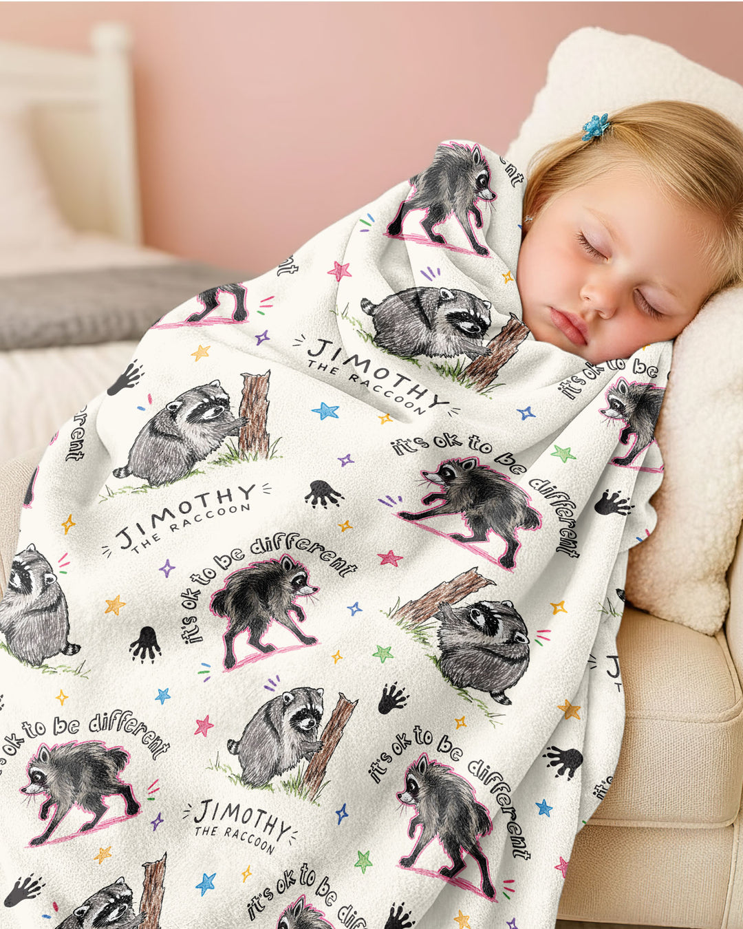 It's Okay to be Jimothy Bamboo Blanket