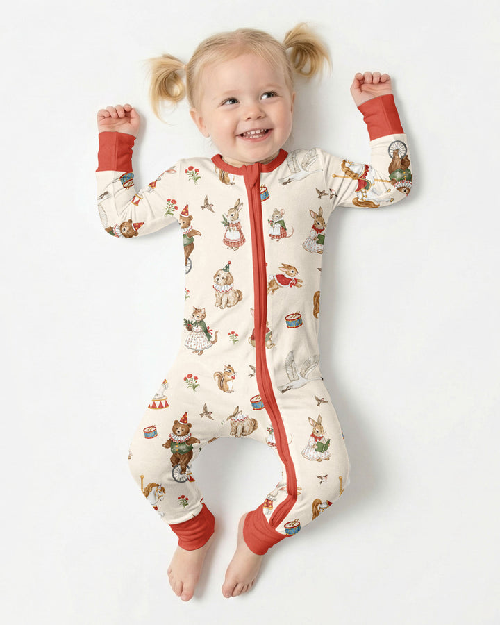 Winter & Vintage Bamboo Convertible Zippy