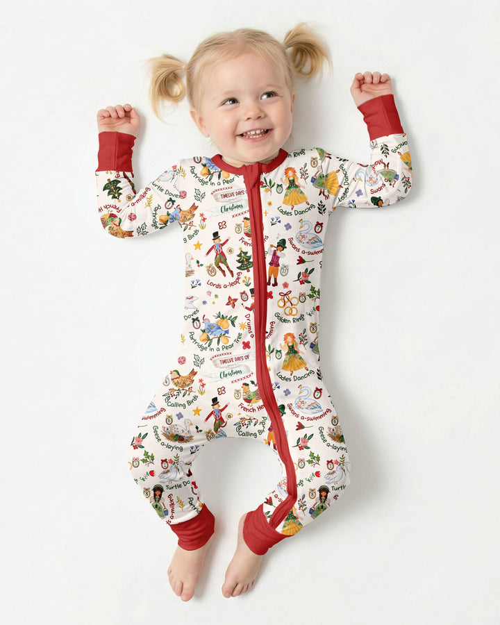 The 12 Days of Christmas Bamboo Convertible Zippy