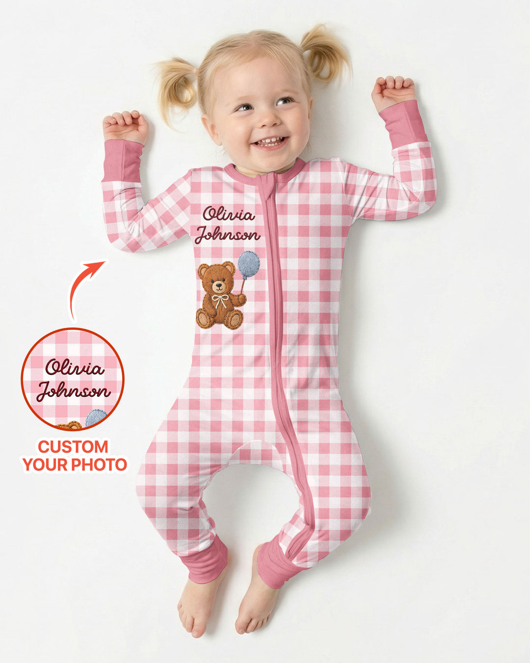 Teddy Bear Baby Bamboo Convertible Zippy
