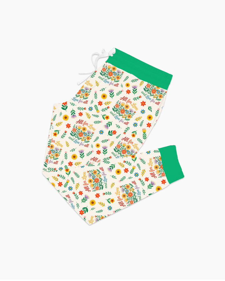 Love For All Family Matching Bamboo Women Pajama Set