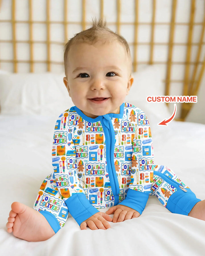 Custom Name Classroom Cuties Bamboo Convertible Zippy