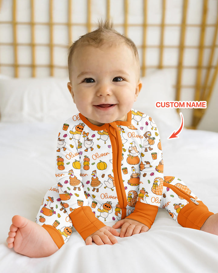 Fall Silly Goose Bamboo Convertible Zippy