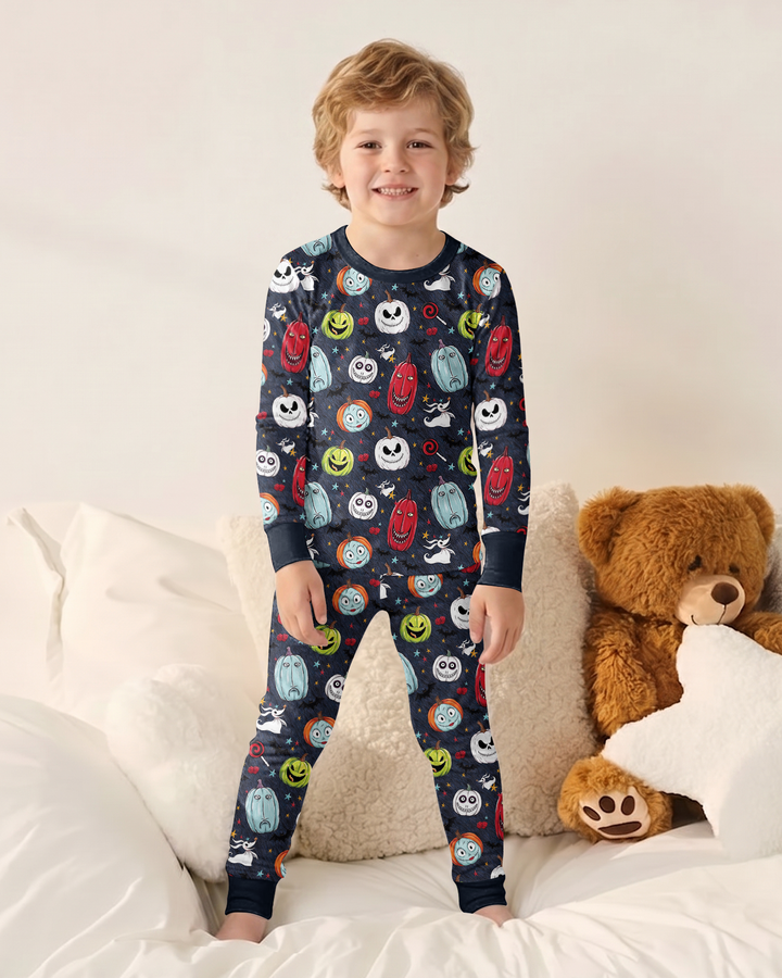 Template Bamboo Two Piece Long Sleeve Pyjamas Set