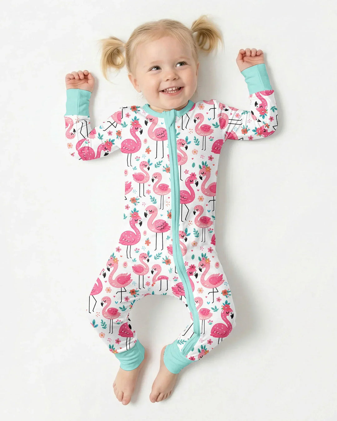 Hello Flamingo Bamboo Convertible Zippy